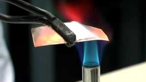 16. Copper with oxygen - Metals and Non Metals