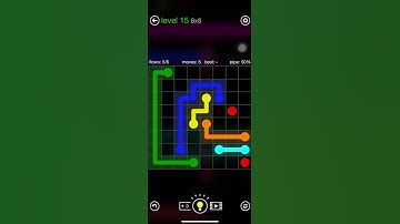 Flow Free Classic Pack 8x8 – Level 15 Guide #level #games #puzzle #gaming #colors