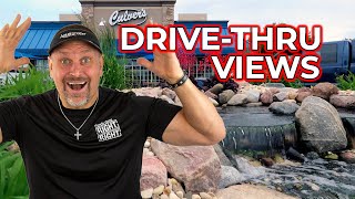 Culver s Restaurant WATERFALLS View