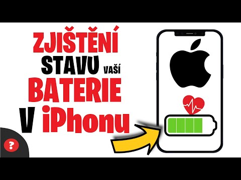 Jak ZJISTIT KAPACITU BATERIE v iPhonu | Návod | iPhone / Apple