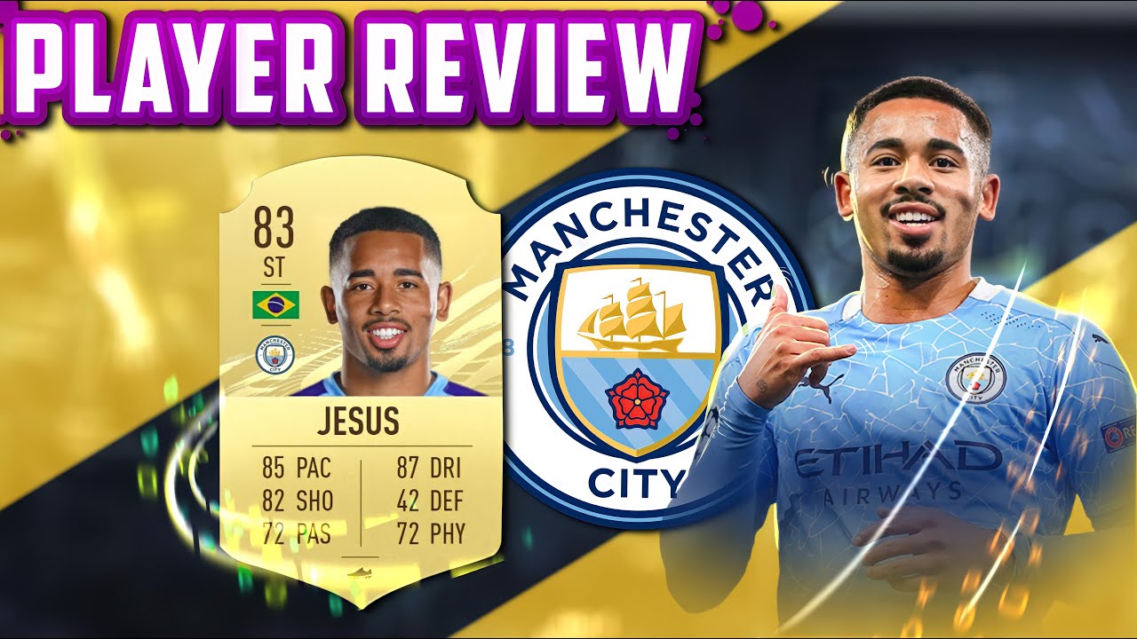 Analise Do Jogador De Fifa 21 L Gabriel Jesus L Player Review Fifa 21 Ultimate Team Youtube