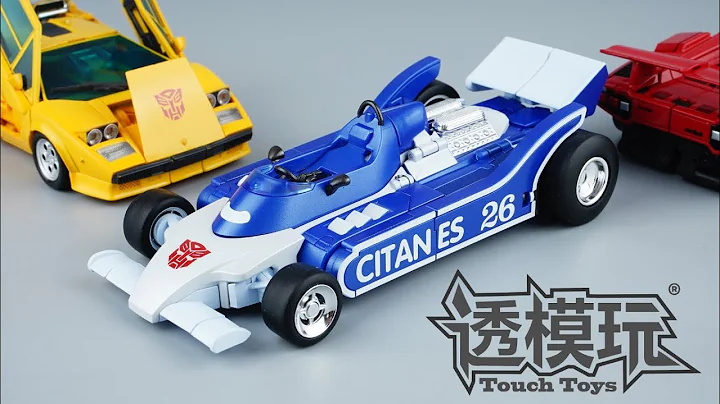 【SwiftTransform】F1 MIRAGE! FansToys Mirage FT-49 Masterpiece G1 Transformers 变形金刚速变 FT幻影 透模玩