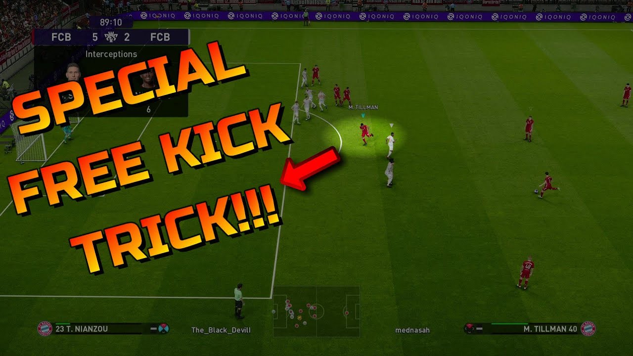 PES 2021 Special Free Kick Tricks YouTube