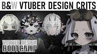 🖤🤍 How We Feel on Mondays: Greyscale Vtuber Design Critiques 🎨