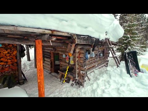 Большой фильм. Жизнь в тайге. Ловим хариуса на таёжной речке.