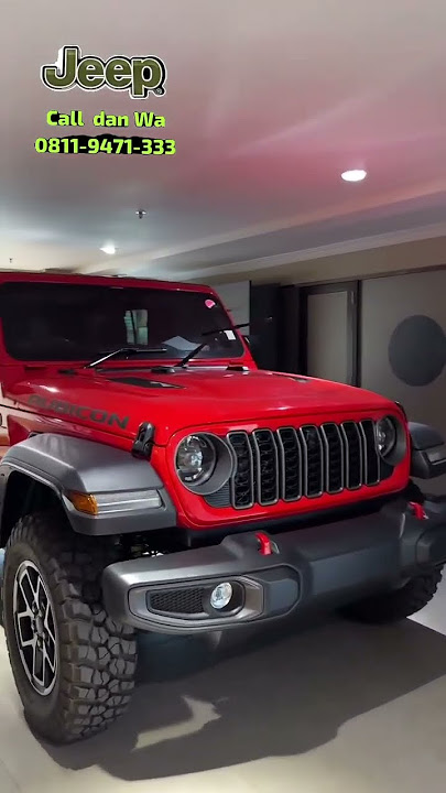 Jeep Rubicon yg Kuat, Tangguh dan Stylish, sempurna untuk petualangan & Kehidupan sehari hari  #jeep