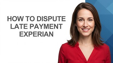 How to Dispute Late Payment Experian - AshleyHowTo