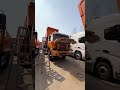 Hovard dump truck with direct injection engine