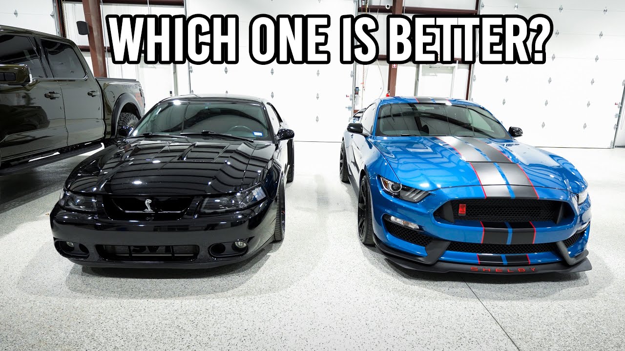 Сравнение GT350R и COBRA TERMINATOR (один из них явно лучше)