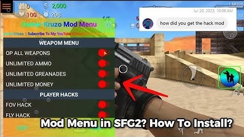 How To Install a Mod Menu to Special Forces Group 2