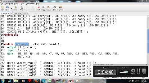 Functional Simulation and Gate Level Simulation using Synopsys VCS Compiler