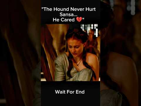 'The Hound Never Hurt Sansa… He Cared 💔' #shorts #gameofthrones #daenerystargaryen