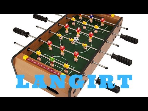 Kartondan LANGIRT FUTBOL Sahası - KARTONDAN futbol masası