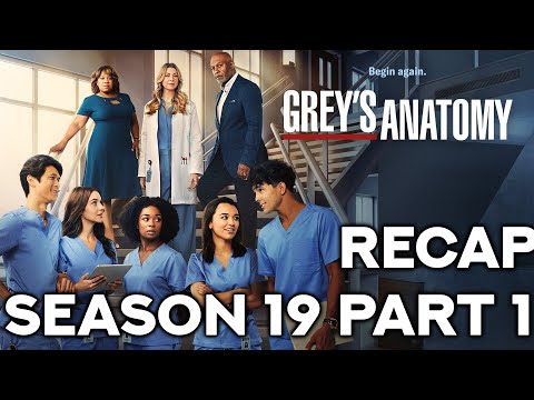 Grey´s Anatomy | Season 19 Part 1 Recap