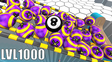 Going Balls - All Levels Gameplay Android, iOS #144 ( Level 991 - 1000 )