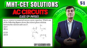 AC Circuit MHT-CET 2025 PYQ