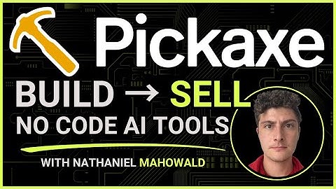 How to Build & Sell AI Tools Without Coding Using Pickaxe