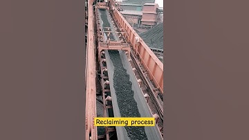 Reclaiming process//stacker cum reclaimer//rmhs