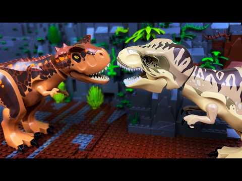 Jurassic World in LEGO / Stop Motion Animation / Dinosaurs