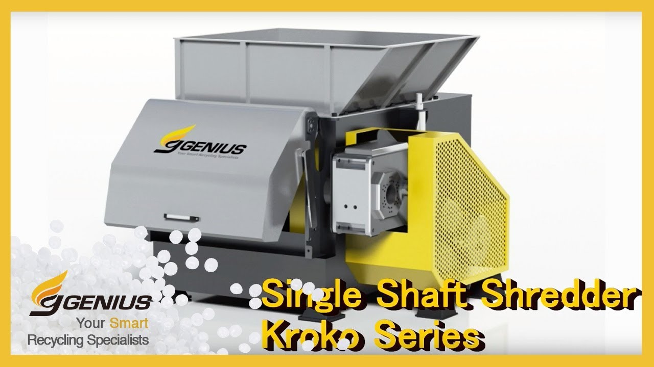 Plastic Single Shaft Shredder - Retech Machine