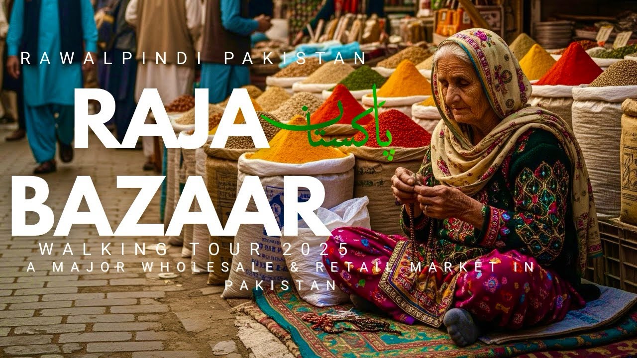 RAJA BAZAAR RAWALPINDI PAKISTAN | RAJA BAZAAR RAWALPINDI WALKING TOUR ...