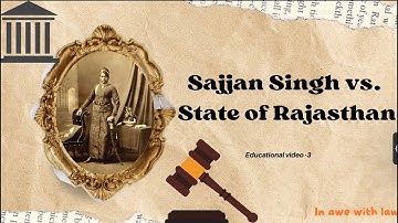 Sajjan Singh vs. State of Rajasthan