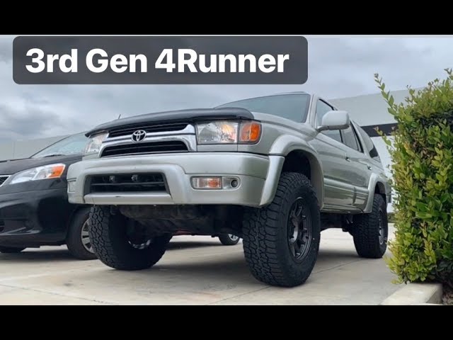 3rd Gen Toyota 4runner 3 Lift On 285 70 17 Tires Youtube