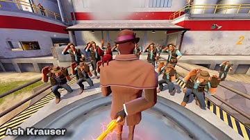 TF2 killing Bots Montage