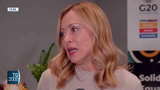 Meloni in Angola per summit Ue-Ua. In Italia grande attesa per le regionali