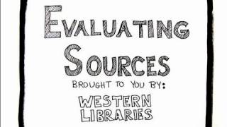 Evaluating Sources