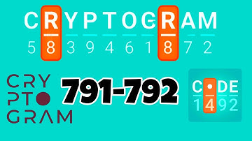 CRYPTOGRAM level 791 792