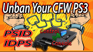 How To Unban Your Jailbroken PS3 With IDPS-PSID And CCAPI