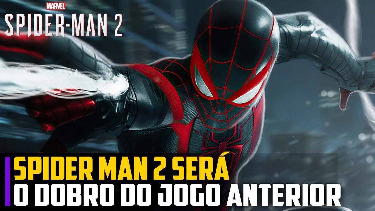 O mundo aberto em Marvel's Spider-Man 2 tem o dobro do tamanho de Nova York  do primeiro jogo