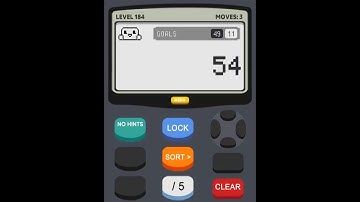 Calculator 2 The Game Level 184 Solution