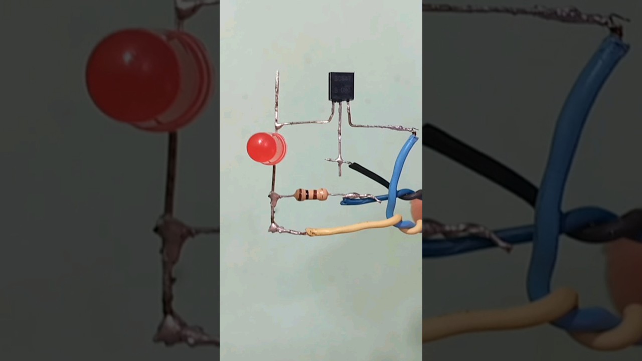 BC547 Project| Single Transistor Projects|BC548