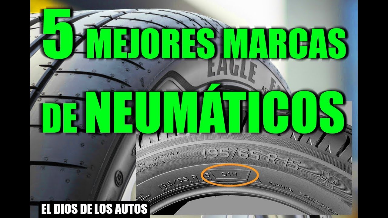 5 MEJORES MARCAS DE NEUMÁTICOS YouTube