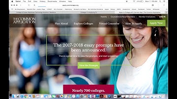 Naviance and Common Application Matching
