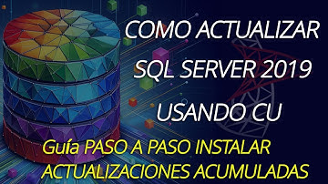 Actualizar SQL Server 2019 con un CU en Minutos  #sqlserver #sqlservertutorial