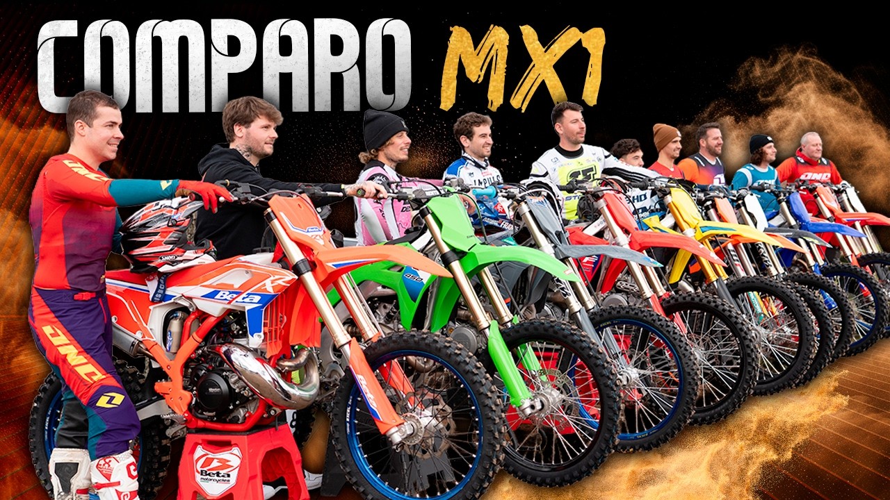 MEGA TEST MX1 2026 - 10 Motos, 10 Pilotes… Le plus gros comparatif MX2K !