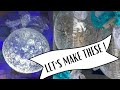 GIANT OUTDOOR CRYSTAL HANGING ORNAMENTS ~ Dollar Tree DIY𑗊