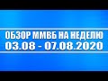 Обзор ММВБ на неделю 03.08 - 07.08.2020 + Нефть + Доллар + Газ + Кризис + Вакцина от вируса