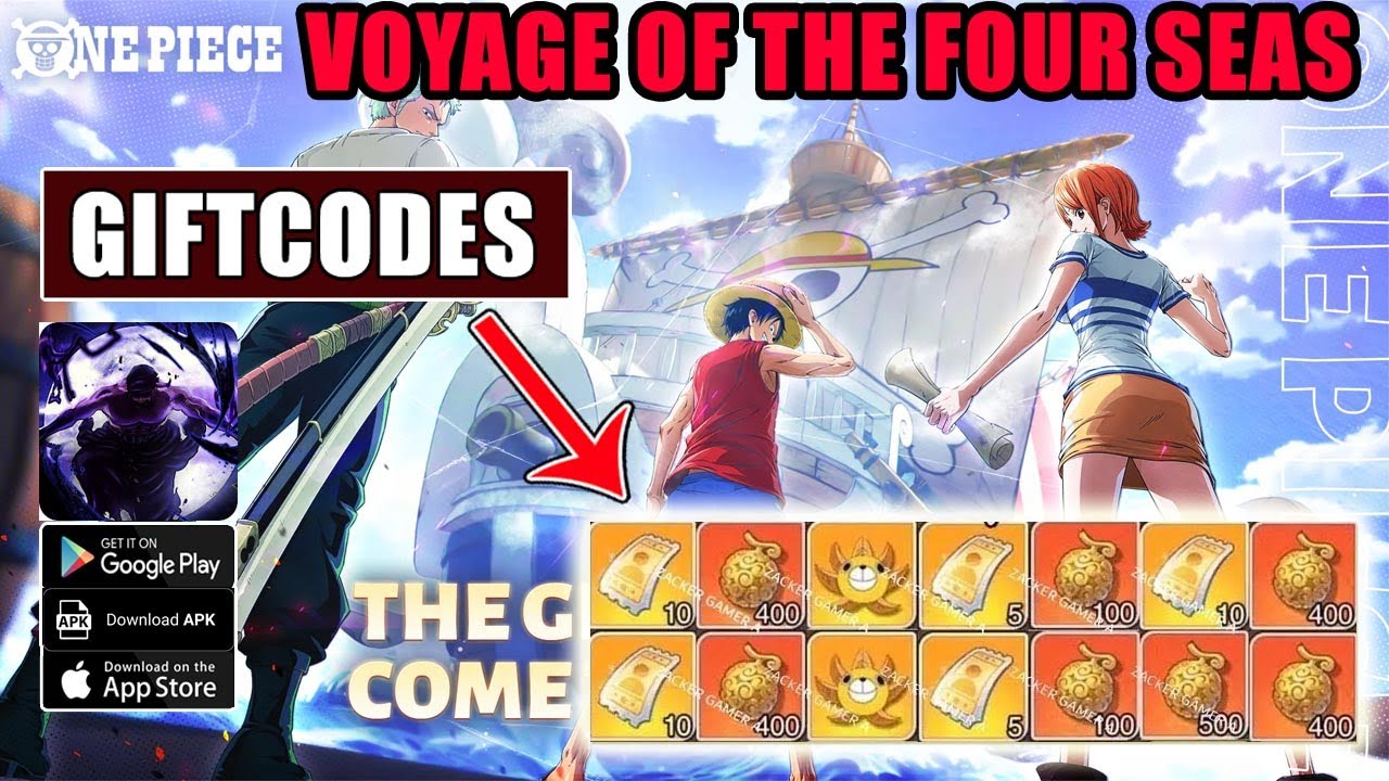one piece voyage of the four seas codes