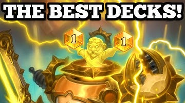 The UPDATED BEST DECKS to climb to Legend in Standard and Wild!