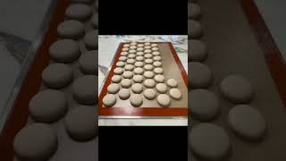 Cookies N Cream Macarons Filled With Cookies N Cream Ganache.