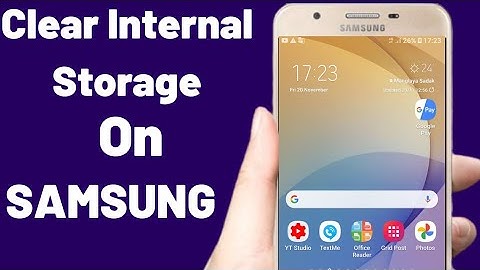 how to clear internal storage on samsung j7 prime
