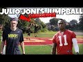 JULIO JONES ENDZONE JUMP BALL CHALLENGE!! IRL Football Challenge (1v1v1v1)