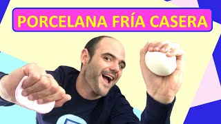 😍Cómo hacer PORCELANA fría CASERA FÁCIL😍 ARCILLA  y Pasta de Modelar diy de SECADO AL AIRE