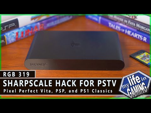 Sharpscale Hack for PSTV - Pixel Perfect Vita, PSP, and PS1 Classics :: RGB319 / MY LIFE IN GAMING