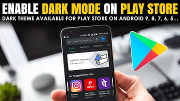 How to enable dark mode on google play store? | Now Dark theme feature available for Play Store