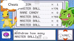 Pokemon LeafGreen All Useful Cheats 100% working(shiny, masterball, charmander etc)